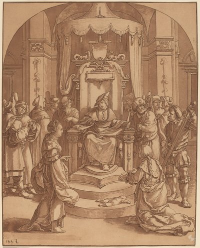 Het Oordeel van Salomo door Cornelis Ploos van Amstel