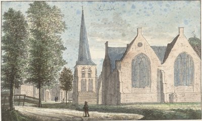 De kerk te Leimuiden door Cornelis Pronk (possibly)
