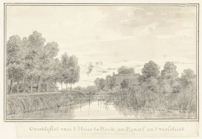 Overblijfselen van het Huis ter Beek door Cornelis Pronk
