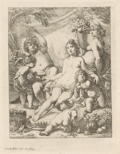 Bacchus, Venus en Ceres door Cornelis Schut (I)