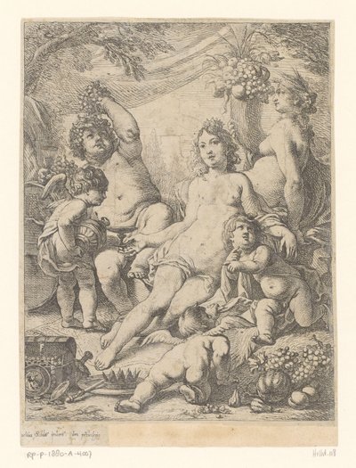 Bacchus, Venus en Ceres door Cornelis Schut (I)