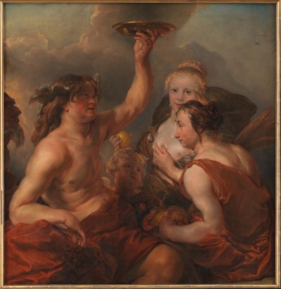 Bacchus, Ceres en Venus door Cornelis Schut