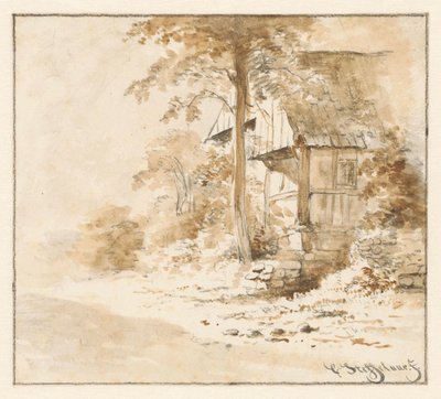 Huis te Bentheim door Cornelis Steffelaar