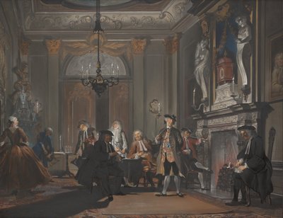 "Nemo Loquebatur" door Cornelis Troost