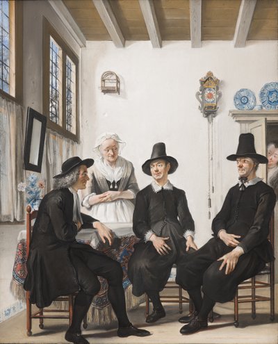 Saartje Jans wordt gevraagd ten huwelijk, 1738 door Cornelis Troost