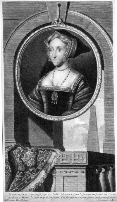 Jane Seymour, Koningin-Gemalin van Engeland en derde vrouw van Hendrik VIII door Cornelis Vermeulen
