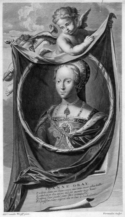 Lady Jane Grey, Koningin van Engeland door Cornelis Vermeulen