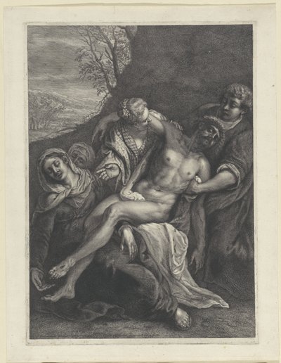 Bewening van Christus door Cornelis Visscher (II)
