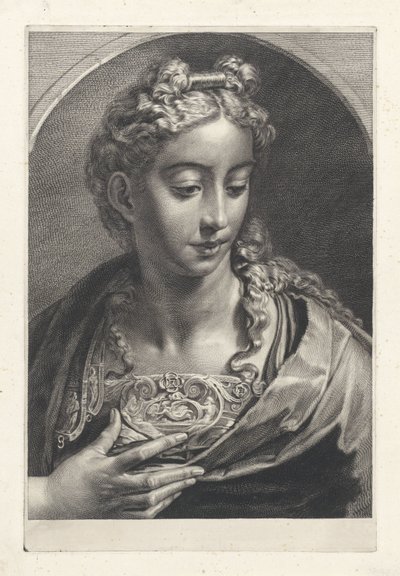 Minerva door Cornelis Visscher (II)