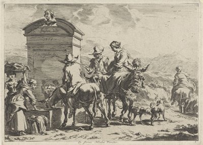 Rustplaats door Cornelis Visscher (II)