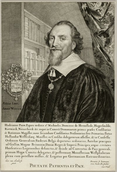 Adriaen Pauw, Heer van Heemstede door Cornelis Visscher