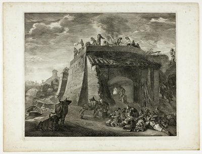 Kalkoven, uit Cabinet Reynst door Cornelis Visscher
