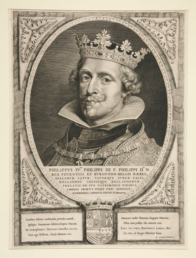 Filips IV door Cornelis Visscher