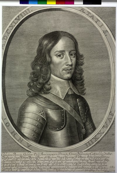 Prins van Oranje Willem II door Cornelis Visscher