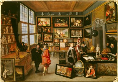 De amateurpraktijk genaamd de Galerij van Kunstobjecten door Cornelis de I Baellieur