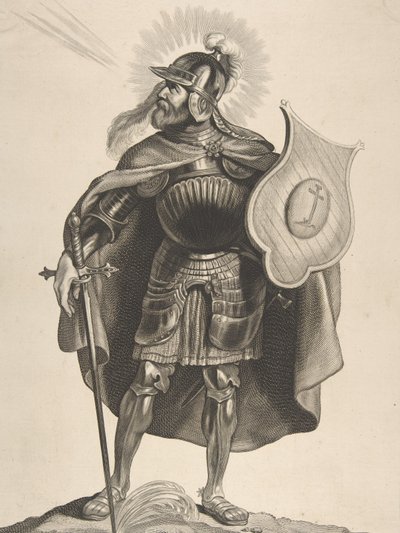 St. Gangulphus, 1650 door Cornelis de Visscher