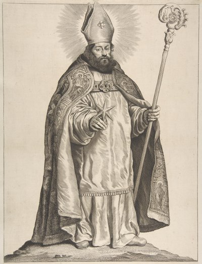 St. Swithbert door Cornelis de Visscher