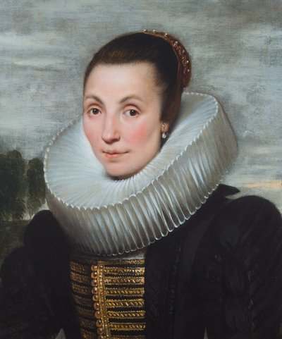Portret van een dame door Cornelis de Vos