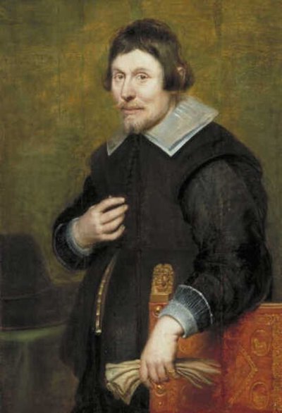 Portret van een man door Cornelis de Vos