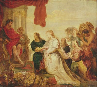 De Matigheid van Scipio door Cornelis de Vos