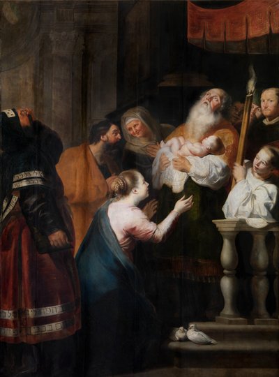 De Zuivering van de Presentatie in de Tempel door Cornelis de Vos