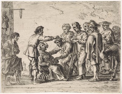 De kwakzalver door Cornelis de Wael