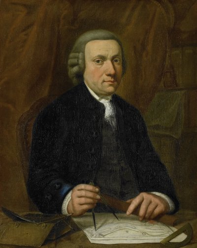 Portret van Barend Goudriaan Ariesz. door Cornelis van Cuylenburgh (II)