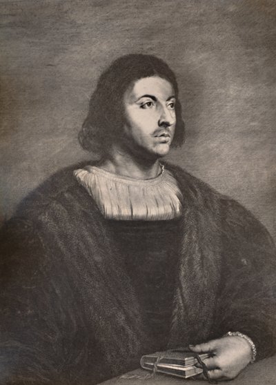 Giovanni Boccaccio, Italiaanse Renaissance schrijver, dichter en humanist 17e eeuw 1894 door Cornelis van Dalen II
