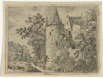 Kasteel de Haar door Cornelis van Hardenbergh