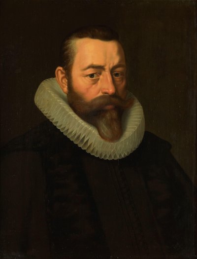 Portret van Pieter Dircksz Hasselaer door Cornelis van der Voort (copy after)