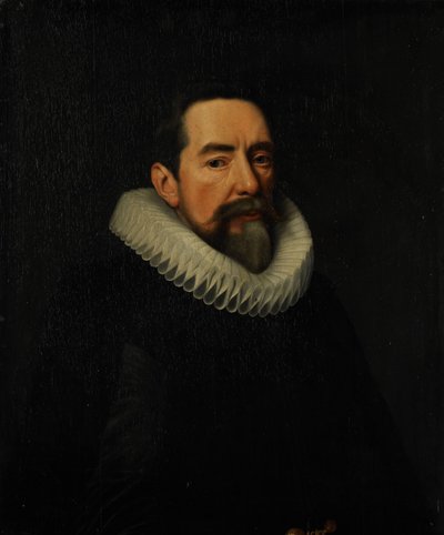 Portret van een man door Cornelis van der Voort (follower of)