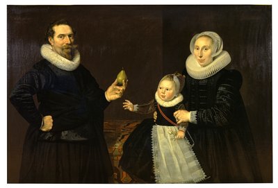 Familieportret door Cornelis van der Voort
