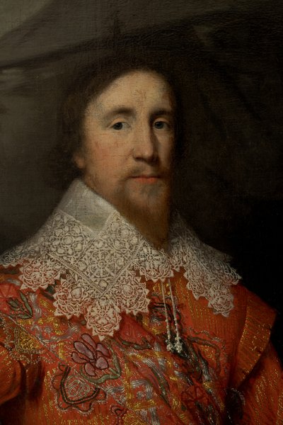 Sir Nicolas Crisp 1e Bt. (c. 1599-1666) door Cornelius I (attr.to) Johnson