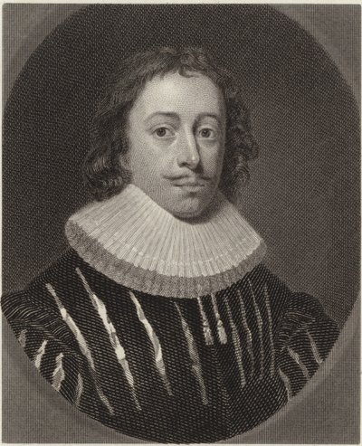 Edmund Waller door Cornelius Janssen van Ceulen