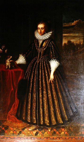 Lady Southampton door Cornelius Janssen van Ceulen