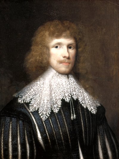 Portret van Lucius Carey, tweede burggraaf Falkland door Cornelius Janssen van Ceulen