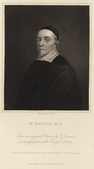 William Harvey door Cornelius Janssen van Ceulen