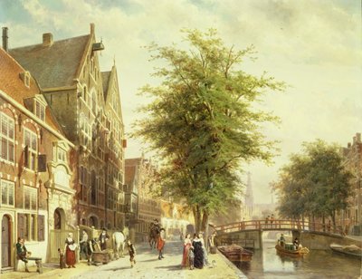 Onbekend schilderij door Cornelis Springer