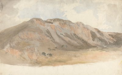 Berglandschap, Noord-Wales door Cornelius Varley
