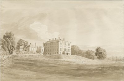 Patshull Huis door Cornelius Varley