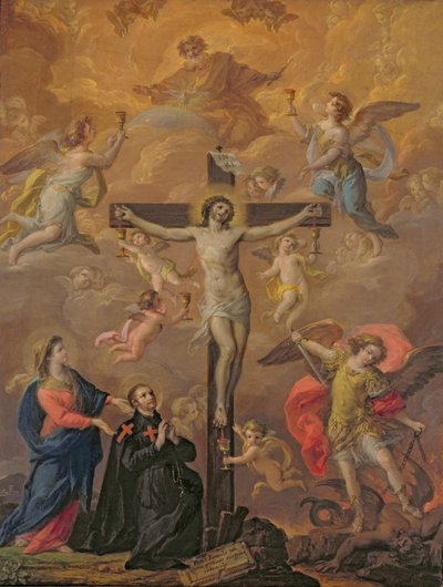 Hulde aan Guido Reni door Corrado Giaquinto