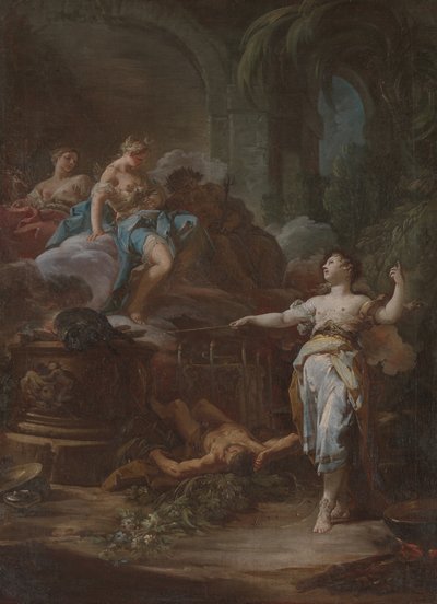 Medea verjongt Aeson door Corrado Giaquinto