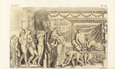 Scène uit Petronius