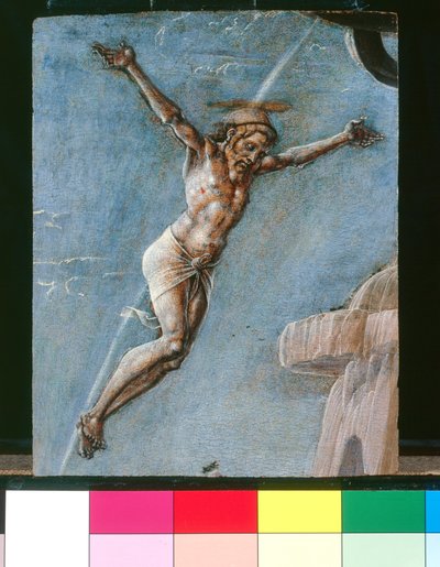 Christus gekruisigd door Cosimo Tura