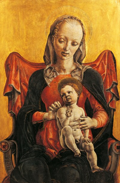 Madonna en Kind, door Cosme