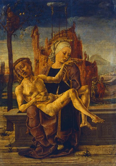 Pieta door Cosimo Tura