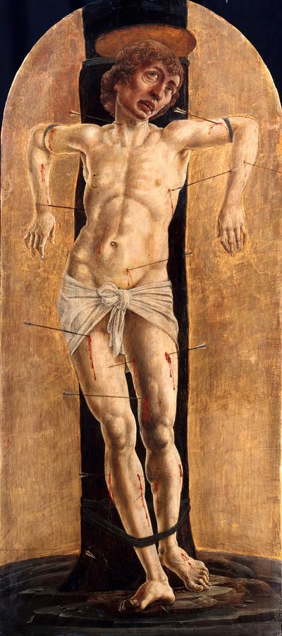 Sint Sebastiaan door Cosimo Tura