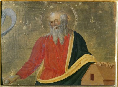 Noach Predella Paneel van het Altaarstuk door Cosimo di Lorenzo Rosselli