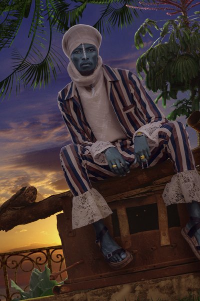 Blue Spirit Tropische zonsondergang door CosmoZach