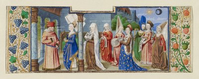 Filosofie presenteert de Zeven Vrije Kunsten aan Boëthius door Coëtivy Master